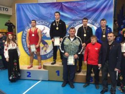 Триумф константиновских борцов на чемпионате Украины
