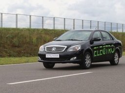 В Беларуси выпустили первый электромобиль