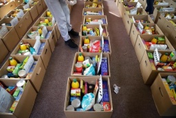 График выдачи гуманитарной помощи в Константиновке 5-9 мая 2023 г.
