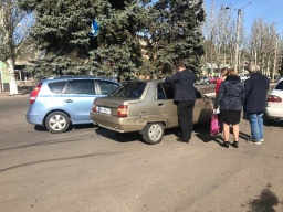 В Константиновке столкнулись Таврия и Хюндай