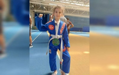 Юний спортсмен із Костянтинівки здобув срібло на міжнародному турнірі The Irish BJJ Open 2026 у Дубліні
