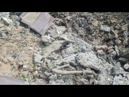 Константиновка 15.08.2022 - под обстрел попала территория частного предпринимателя