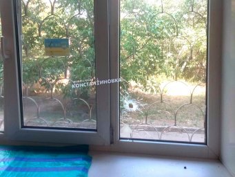 Российские войска из артиллерии обстреляли сегодня Константиновку