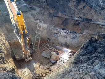 В Константиновке временно прекращено водоснабжение из-за ремонта водопровода