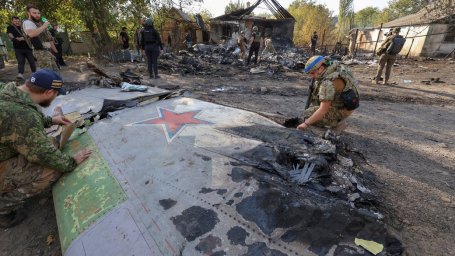 ​В ГУР рассказали, что нашли внутри упавшего на Константиновку БПЛА