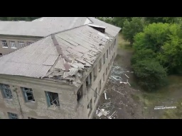 Вторая школа в Константиновке, которая подверглась обстрелу 21 07 22