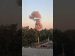 Сегодня в одно и тоже место было несколько прилётов. Константиновка