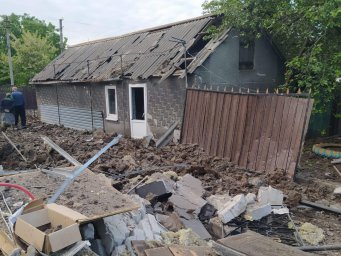 Обстановка в Константиновской громаде 20 мая 2024 г. Город обстреляли из РСЗО &laquo;Смерч&raquo;