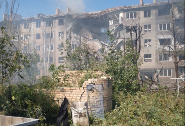 Ворожі авіаудари по Костянтинівці: є постраждалі серед цивільних