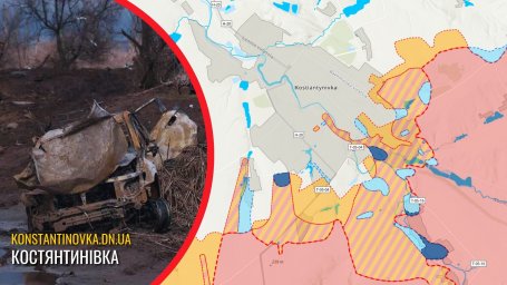 Бои за промзону Константиновки не утихают: враг пытается закрепиться в руинах заводов и жмет пехотой