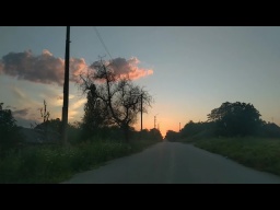 Закат по Минской. Константиновка.