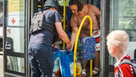 
Принудительная эвакуация: Больше всего детей остается в Константиновской громаде
