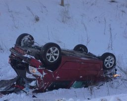 В Константиновке пьяный водитель съехал в кювет