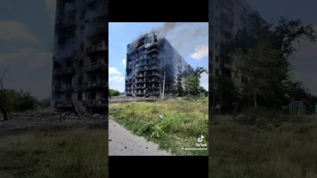 Обстрел Константиновки утром 22 августа 2025 г