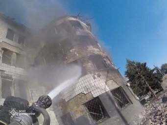 Костянтинівка: дві доби боротьби з вогнем після російського обстрілу