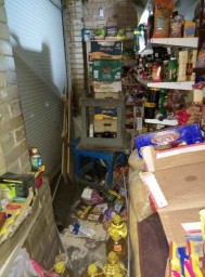 Правоохранители Константиновки &laquo;на горячем&raquo; задержали вора, который обокрал торговый павильон