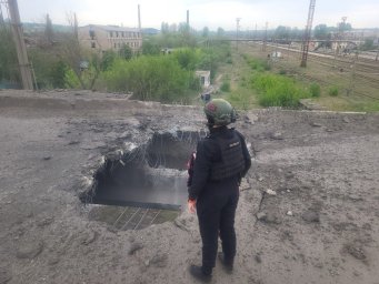 В Константиновке пять авиаударов: поврежден путепровод