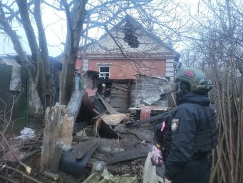 Обстрел Константиновки 17 января 2025 года: повреждены частные дома