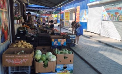 Небольшой рынок на поселке &laquo;Нулевой&raquo; в Константиновке удивил ценами на овощи