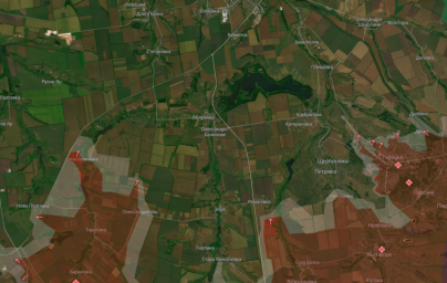 Российская армия продвинулась на Константиновском направлении: оккупанты закрепились в Торецке и у сел Ильиновской громады