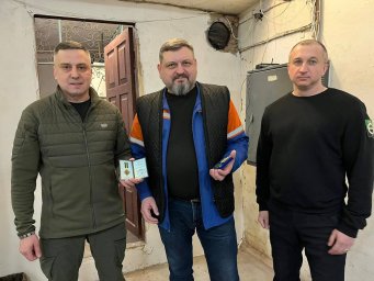 Награда за мужество: главу Константиновского горгаза наградили медалью