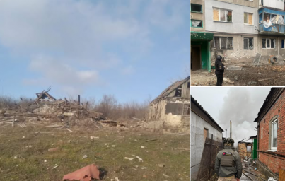 Массированные обстрелы Константиновской громады 11 января: есть раненые и разрушения