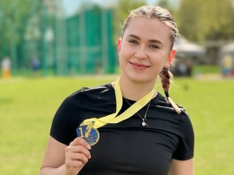 Мария Стрелец &mdash; победительница Кубка Украины по метанию диска