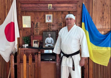 Тренер из Константиновке повысил квалификацию на национальном семинаре по традиционному карате