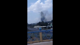 Очередной прилёт в Константиновке, Донецкой области 9 июля 2022