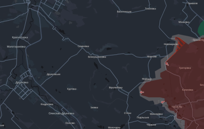 Ситуация на фронте возле Константиновки &mdash; продвижение РФ в районе Новомаркового и Ямполя: данные DeepState от 17 ноября 2025 года