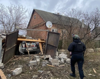 Вражеский обстрел Константиновки 4 февраля: поврежденные дома и инфраструктура