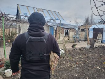 В Константиновке повреждены дома и газопровод вследствие обстрела 19 января 2025 года