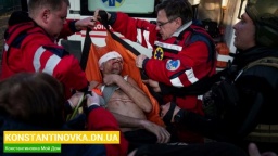 ВІДЕО: Обстріл Константинівки триває