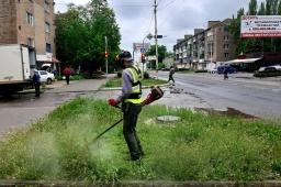 Как в Константиновке коммунальщики выполняют условия тендера
