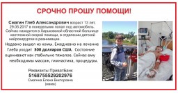 Сбитый внедорожником подросток из Константиновки нуждается в помощи!